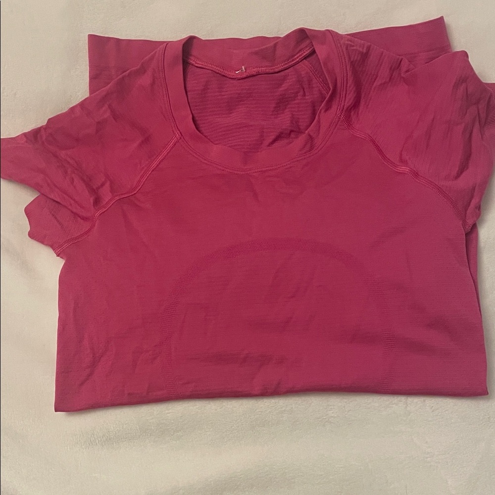 lululemon swiftly tech pink tee